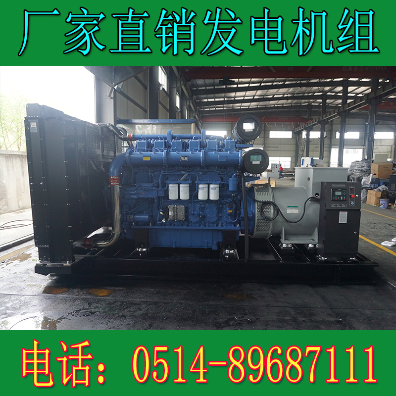 1000KW广西玉柴柴油发电机组YC12VTD1680-D30